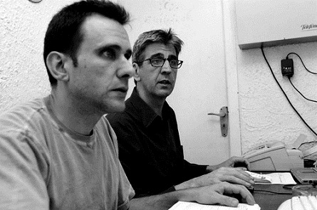 Juli Soler y Lluís García, que ha tenido que convivir con la gran locura de las reservas. Entrevista a Ferran Adrià – elBulli y la Fundación (1) 3