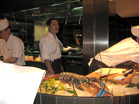 Hiddeki Matsuhisha en la cocina del KoyShunka