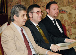 Juli Soler, Pau Arenós y Albert Adrià Juli Soler, Pau Arenós y Albert Adrià