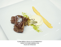 El plato que presentó el ganador El plato que presentó el ganador