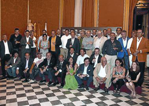 Acto en la Llotja de mar Acto en la Llotja de mar