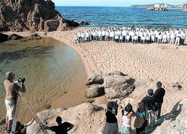 Los cocineros en Cap Roig / Robin Townsend 