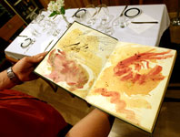 La carta que Miquel Barceló pintó in situ / Jaime Riera La carta que Miquel Barceló pintó in situ / Jaime Riera