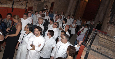 Los cocineros en la Maestranza Los cocineros en la Maestranza