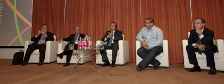 Ferran Adrià, Rafael Ansón, Josan Mesquida, Dani García y Antonio Hernández Ferran Adrià, Rafael Ansón, Josan Mesquida, Dani García y Antonio Hernández