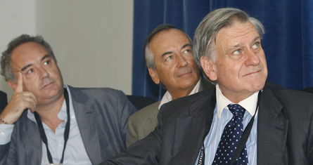 Adrià, el director del congreso y Fuster Adrià, el director del congreso y Fuster