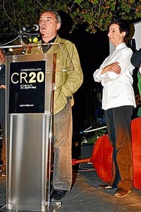 Ferran Adrià durante su intervención a la fiesta de CR20 / Ana Mas Ferran Adrià durante su intervención a la fiesta de CR20 / Ana Mas