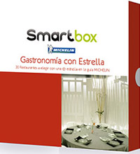 La caja Smartbox "Gastronomía con Estrella" La caja Smartbox "Gastronomía con Estrella"