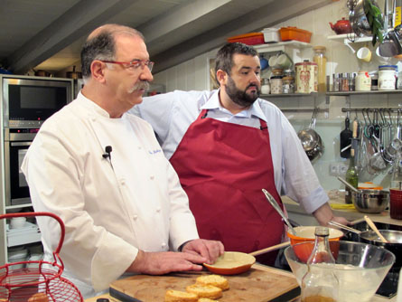 Pedro Subijana y David de Jorge en el primer programa