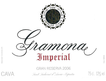 Gramona Brut Imperial Gran Reserva 06 Gramona Brut Imperial Gran Reserva 06