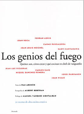 Portada de "Los genios del fuego" Portada de "Los genios del fuego"