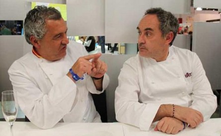 Paco Torreblanca y Ferran Adrià Paco Torreblanca y Ferran Adrià