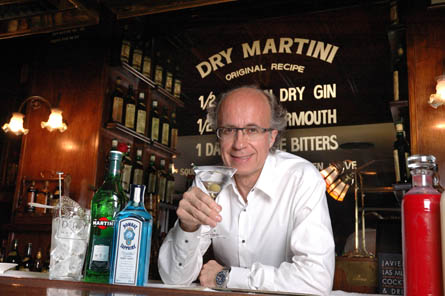 Javier de las Muelas en el Dry Martini