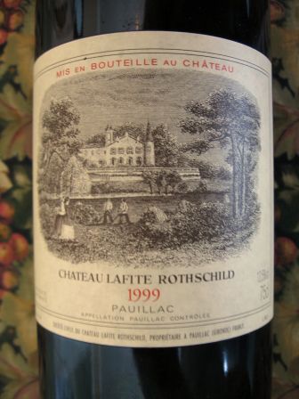 Chateau Lafite Rothschild 1999