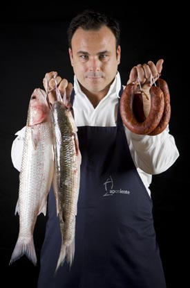 ¿La realidad supera la ficción?, Ángel León nos lo demuestra con su chorizo de pescado La Charcutería del mar 0