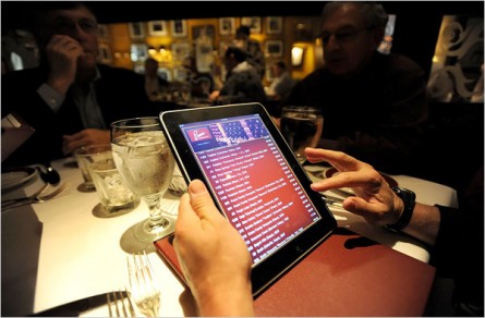 La carta de vinos en formato iPad El iPad incrementa las ventas de vinos en los restaurantes – Redacción 0