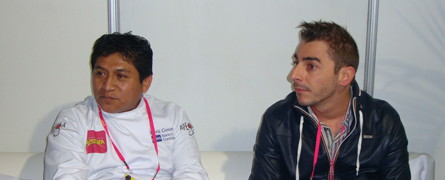 Victoriano López, mano derecha de Gastón, y Jordi Roca La fiesta de la cocina peruana (2) 5