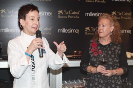 Carme Ruscalleda y Elena Adell Ruscalleda y Adell presentan los nuevos Gastrovinos de Alcorta 0