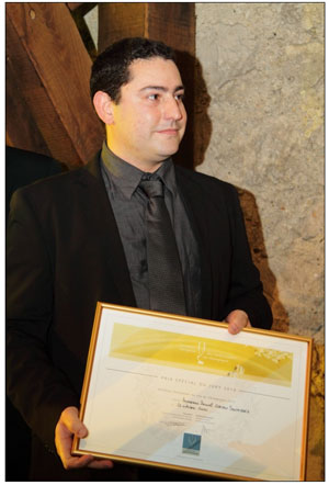 Daniel Corman Santamaría Daniel Corman Santamaría premio Ambassadeurs du Champagne 0