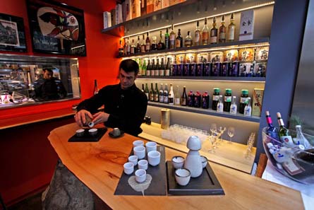 Barra de sake