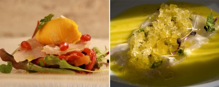 A la izquierda, plato de Darío Barrio con bonito pescado con artes tradicionales. A la derecha, tiradito de caballa hecho por Andrés Madrigal Fish2fork extiende a España su guía de restaurantes que no usan pescados en riesgo de extinción – Rosa Rivas (El País) 0