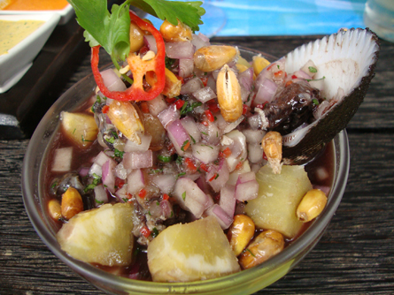 El cebiche de conchas negras que se sirve en el restaurante La Mar Entrevista a Gastón Acurio 7