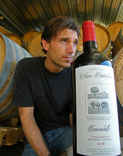 Lorenzo Zonin con un Carandelle Magnum 2006 Un toque de seducción toscana – Lluís Ariza 0