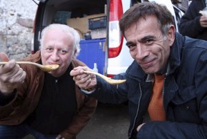 Juan Echanove e Imanol Arias Sale el libro de «Un país para comérselo» 0