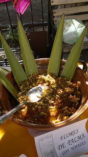 Flores de palma con nopales Pasión mexicana 14