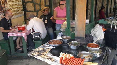 Desayuno en la estación de Divisadero Pasíon mexicana 4