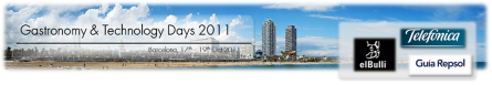 El 17 y 18 de octubre, en Barcelona. Gastronomy & Technology Days 0