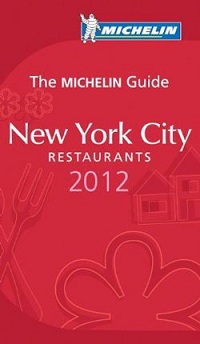 Portada de la Guía Michelin de Nueva York 2012 Dos nuevos 3 estrellas en la Guía Michelin de Nueva York 0