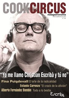 Portada del segundo número de Cook Circus. Cookcircus.com, la nueva revista digital de “metagastronomía” 0