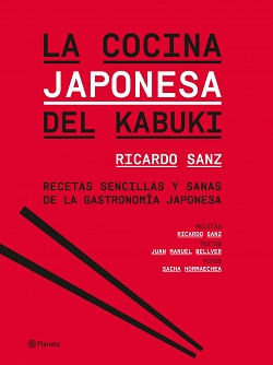 La portada de "La Cocina Japonesa del Kabuki". «La cocina japonesa del Kabuki», nuevo libro de Ricardo Sanz 0