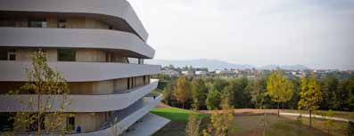 El espectacular edificio donde está ubicado el Basque Culinary Center.