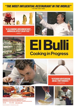 Cartel de "El Bulli: Cooking in Progress". El Bulli: Cooking in progress 0
