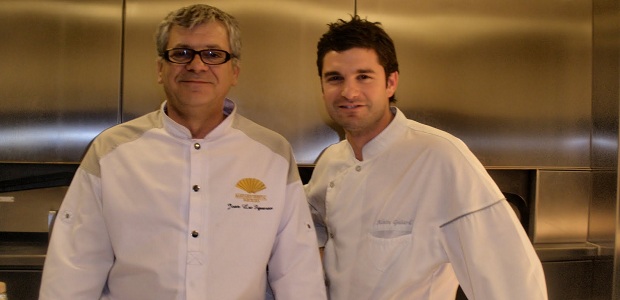 Jean Luc Figueras y su sucesor en el restaurante Blanc, Alain Guiard / Foto tomada de "Observación Gastronómica". El Blanc del Hotel Mandarin Oriental se queda sin Jean Luc Figueras 0