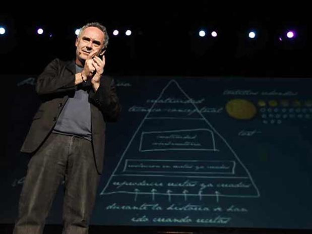 Ferran Adrià durante su reciente visita a México. El restaurante mexicano de los hermanos Adrià va tomando forma con ‘Azul’ como posible nombre 0