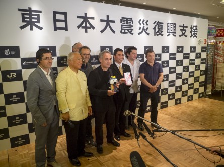 G9 en Sendai El Basque Culinary Center visita la zona afectada por el terremoto en Japón 0