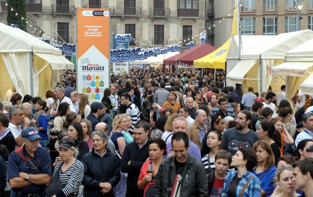 MercatdeMercats Restauradores, productores y paradistas se unen con éxito de público 0