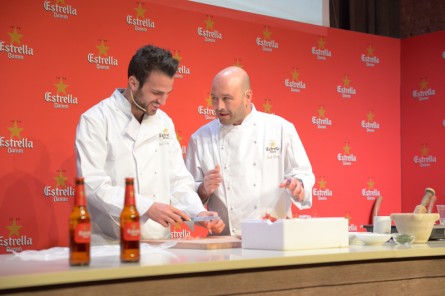 Estrella Damm presenta su nueva campaña con Cesc Fàbregas y un carpaccio de gambas 0