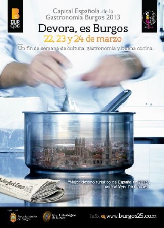 'Devora, es Burgos' ‘Devora, es Burgos’ celebra la capitalidad gastronómica 0