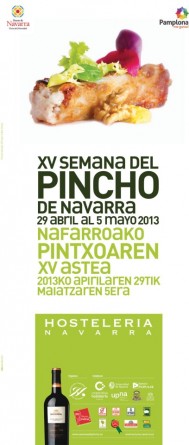 El 29 de abril regresa la Semana del Pincho de Navarra 0