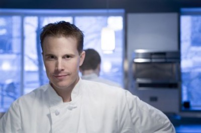 Achatz en su restaurante Alinea.