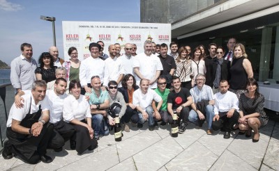 Los asistentes a la rueda de prensa de presentación.