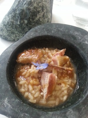 Arroz de codorniz de Pablo