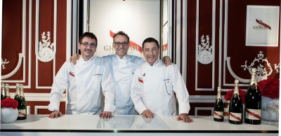 Aduriz, Bottura y Roca. Roca, Bottura y Aduriz ofrecen su cocina en el hotel Santo Mauro de Madrid 0