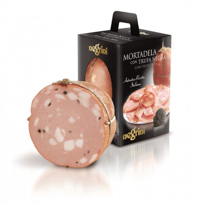 Mortadella con trufa negra