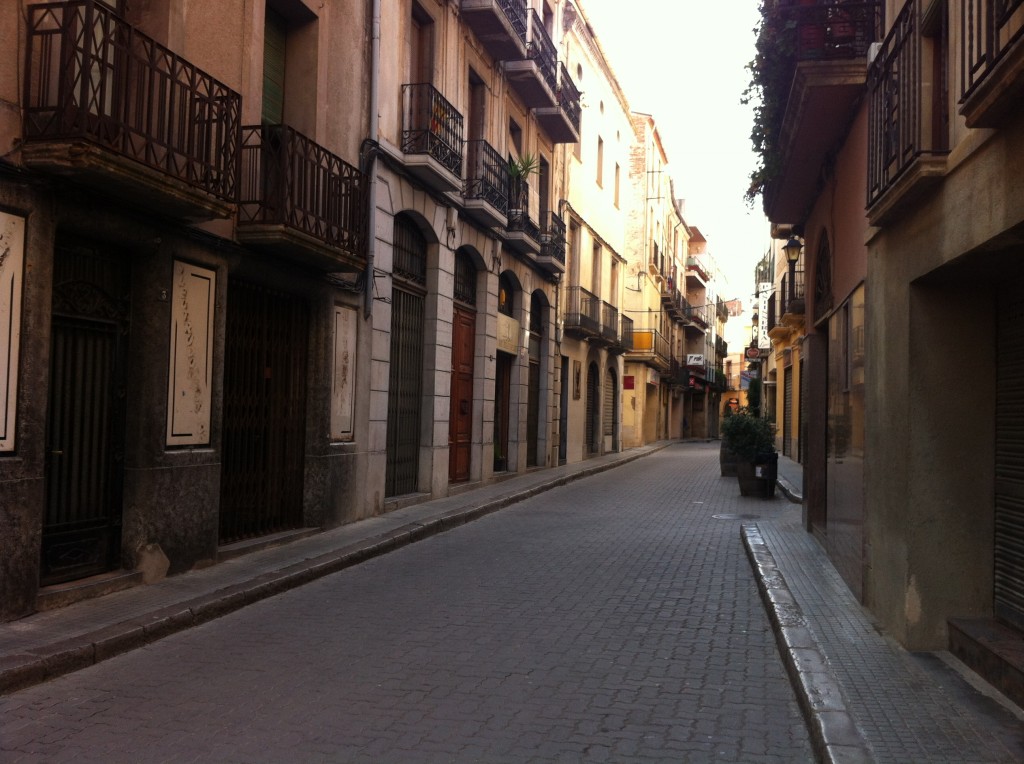 Calle principal de Falset