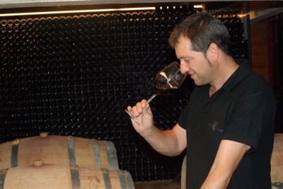 Jordi Roig de la bodega Rendé-Masdeu. Jordi Roig de la bodega Rendé-Masdeu.